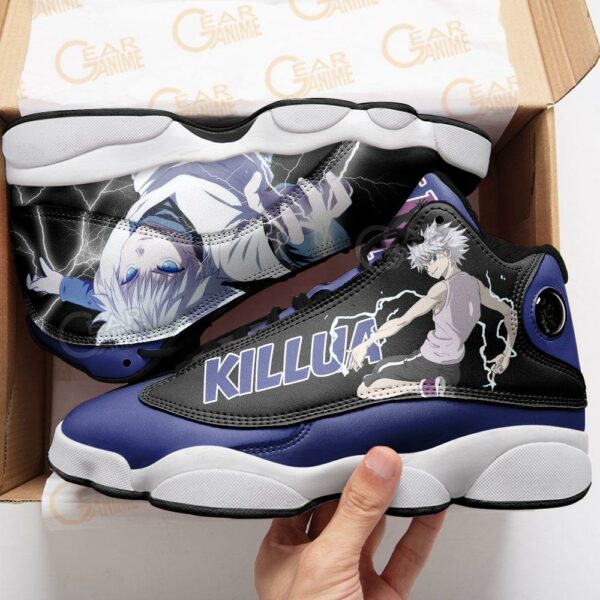 Killua Zoldyck Sneakers Hunter X Hunter Custom Anime Shoes 3