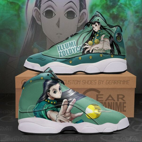 Illumi Zoldyck JD13 Sneakers Hunter X Hunter Custom Anime Shoes 1