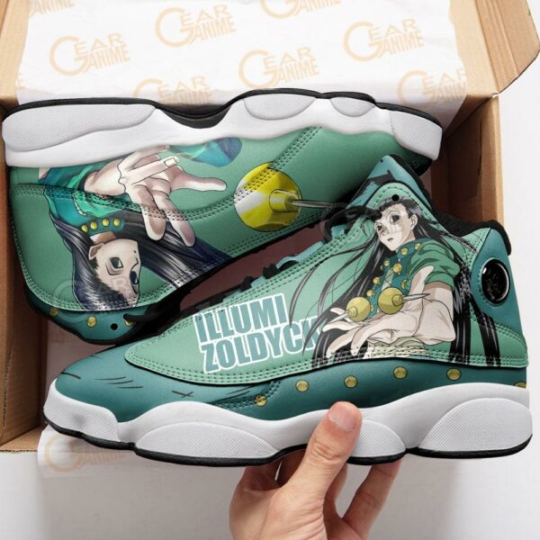 Illumi Zoldyck JD13 Sneakers Hunter X Hunter Custom Anime Shoes 3