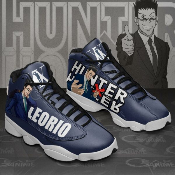 Leorio JD13 Sneakers Hunter X Hunter Custom Anime Shoes 2