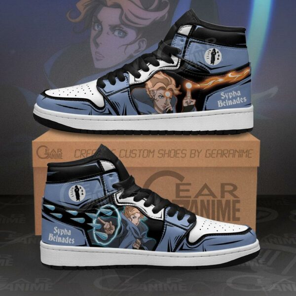 Castlevania Sypha Belnades Sneakers Custom Anime Shoes 1