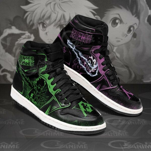 HxH Gon and Killua Sneakers Hunter x Hunter Custom Anime Shoes 2