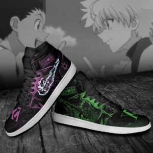 HxH Gon and Killua Sneakers Hunter x Hunter Custom Anime Shoes 7