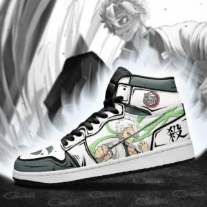 Sanemi Shinazugawa Sneakers Custom Demon Slayer Anime Shoes 7