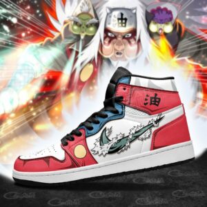 Jiraiya Sage Mode Sneakers Naruto Custom Anime Shoes 7