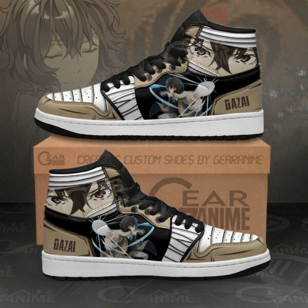 Dazai Osamu Sneakers Bungou Stray Dogs Anime Shoes 1