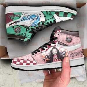 Tanjiro and Nezuko Sneakers Custom Demon Slayer Anime Shoes 7