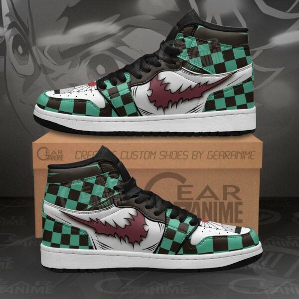 Tanjiro Kamado Sneakers Demon Slayer Custom Anime Shoes 1