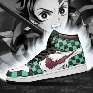 Tanjiro Kamado Sneakers Demon Slayer Custom Anime Shoes 6