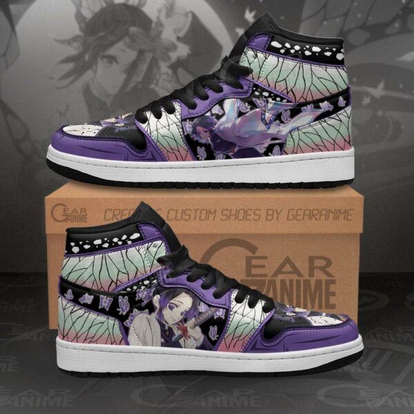 Shinobu Kocho Sneakers Demon Slayer Custom Anime Shoes 1