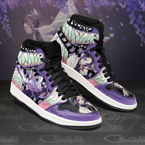 Shinobu Kocho Sneakers Demon Slayer Custom Anime Shoes 2