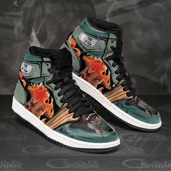 Might Guy Sneakers Power Naruto Custom Anime Shoes 2