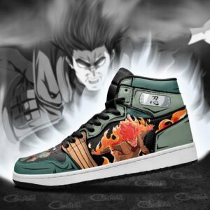 Might Guy Sneakers Power Naruto Custom Anime Shoes 7