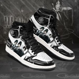 Sebastian Michaelis Sneakers Black Butler Anime Shoes 5