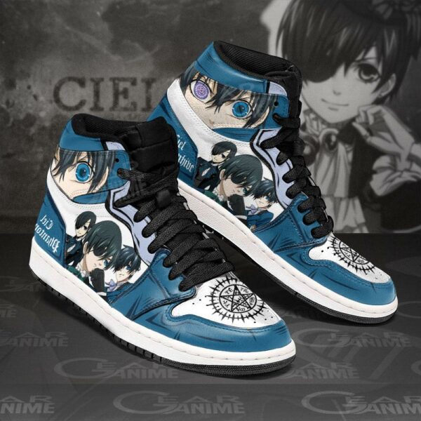 Ciel Phantomhive Sneakers Black Butler Anime Shoes 2