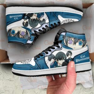 Ciel Phantomhive Sneakers Black Butler Anime Shoes 6