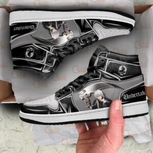 Undertaker Sneakers Black Butler Anime Shoes 6