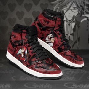 Grell Sutcliff Sneakers Black Butler Anime Shoes 5