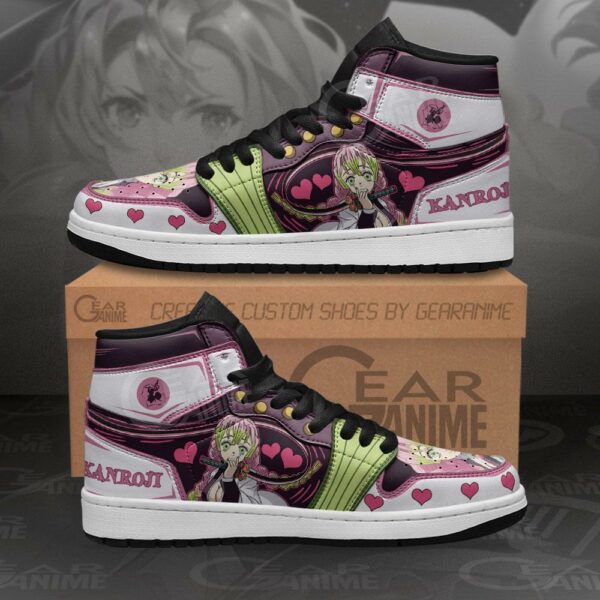 Mitsuri Kanroji Sneakers Love Hashira Demon Slayer Anime Shoes 1