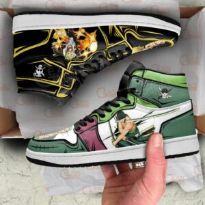 Zoro And Sanji Sneakers Custom One Piece Anime Shoes Friend Gifts 6