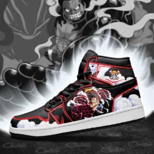 Luffy Gear 4 Sneakers Custom Snakeman One Piece Anime Shoes 6