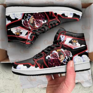 Luffy Gear 4 Sneakers Custom Snakeman One Piece Anime Shoes 7