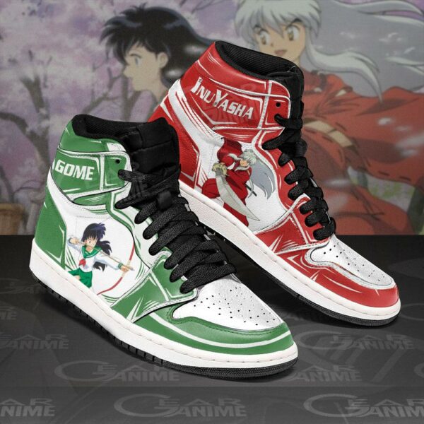 Inuyasha and Kagome Sneakers Custom Inuyasha Anime Shoes 2