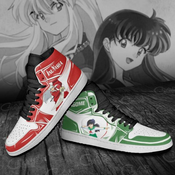 Inuyasha and Kagome Sneakers Custom Inuyasha Anime Shoes 4