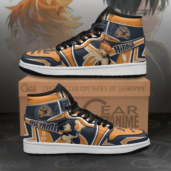 Kageyama and Hinata Sneakers Custom Haikyuu Anime Shoes 1