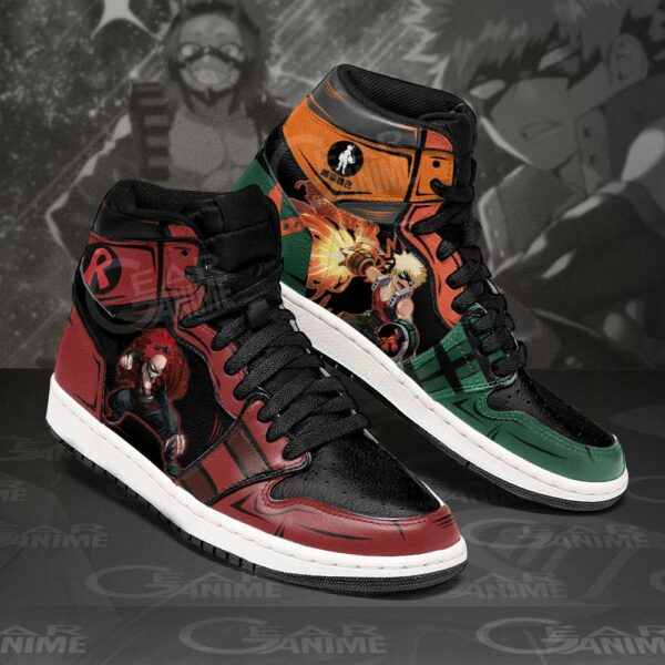 Katsuki Bakugo and Eijiro Kirishima Sneakers My Hero Academia Shoes 2