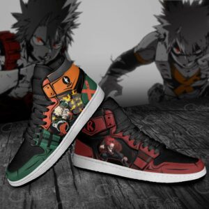 Katsuki Bakugo and Eijiro Kirishima Sneakers My Hero Academia Shoes 7