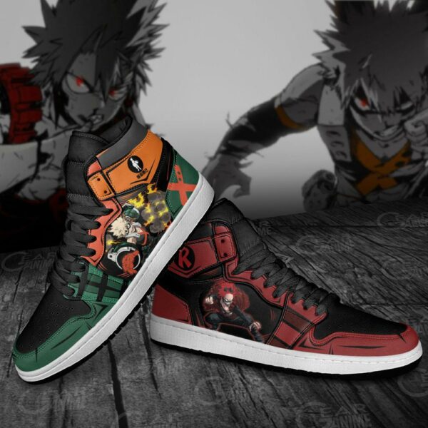 Katsuki Bakugo and Eijiro Kirishima Sneakers My Hero Academia Shoes 4