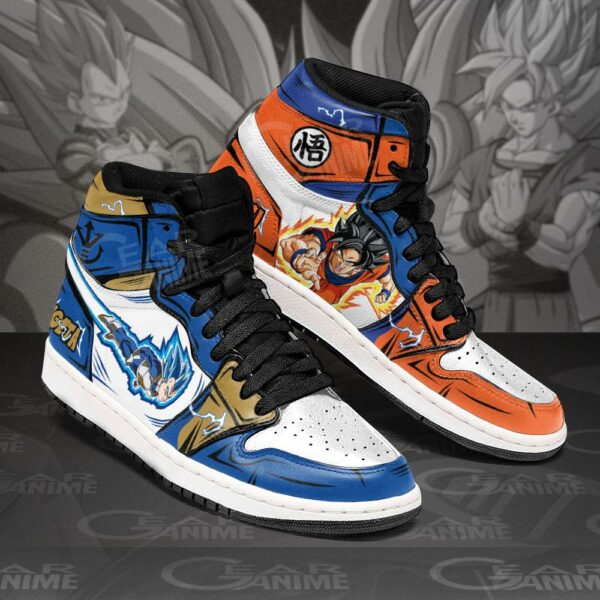 Goku and Vegeta Sneakers Custom Dragon Ball Anime Shoes 2