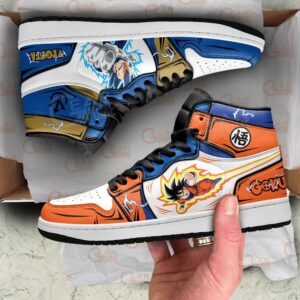 Goku and Vegeta Custom Shoes 6