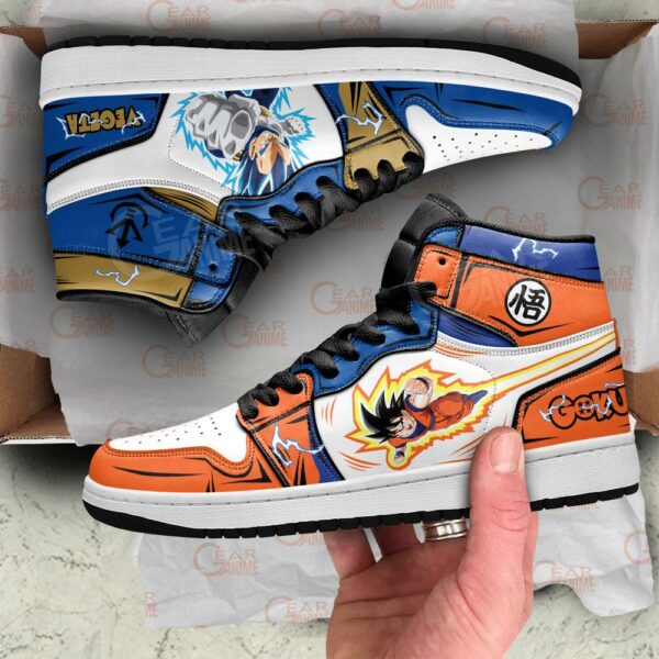 Goku and Vegeta Custom Shoes 3