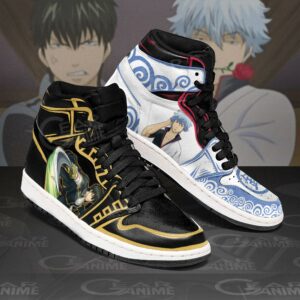 Sakata Gintoki and Toshirou Hijikata Sneakers Gintama Anime Shoes 5