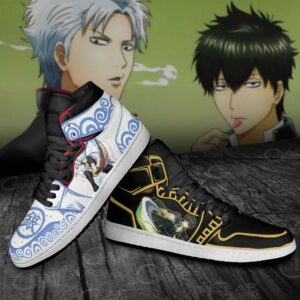 Sakata Gintoki and Toshirou Hijikata Sneakers Gintama Anime Shoes 6