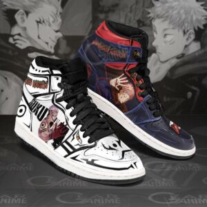 Sukuna And Itadori Sneakers Custom Jujutsu Kaisen Anime Shoes 5