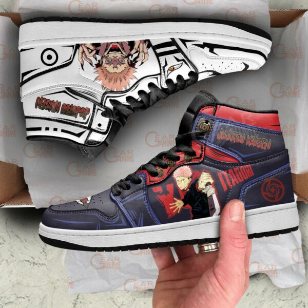 Sukuna And Itadori Sneakers Custom Jujutsu Kaisen Anime Shoes 3