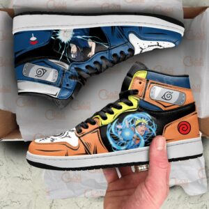 Naruto and Sasuke Sneakers Skill Custom Naruto Anime Shoes 6