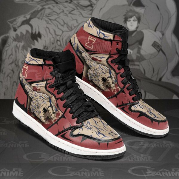 Shukaku Tailed Beast Sneakers Naruto Custom Anime Shoes 2