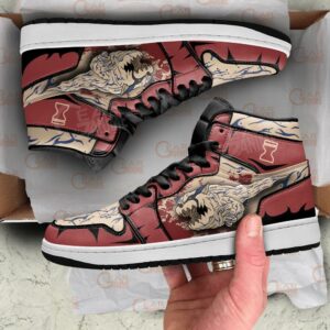 Shukaku Tailed Beast Sneakers Naruto Custom Anime Shoes 7