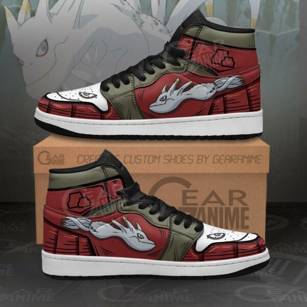 Kokuo Tailed Beast Sneakers Naruto Custom Anime Shoes 1