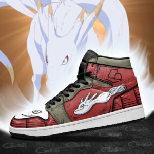 Kokuo Tailed Beast Sneakers Naruto Custom Anime Shoes 7