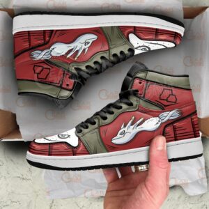 Kokuo Tailed Beast Sneakers Naruto Custom Anime Shoes 6