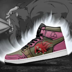 Four Tails Son Goku Sneakers Naruto Custom Anime Shoes 6