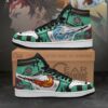 Tanjiro Breathing Sun And Water Sneakers Demon Slayer Custom Anime Shoes 9