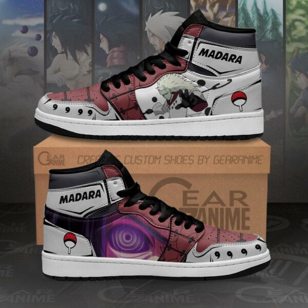 Uchiha Madara Sneakers Anime Custom Shoes 1