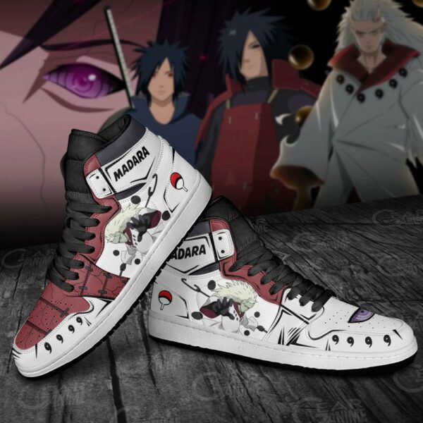 Uchiha Madara Sneakers Anime Custom Shoes 3