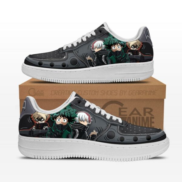 BNHA Musketeers Air Sneakers Custom Anime My Hero Academia Shoes 1